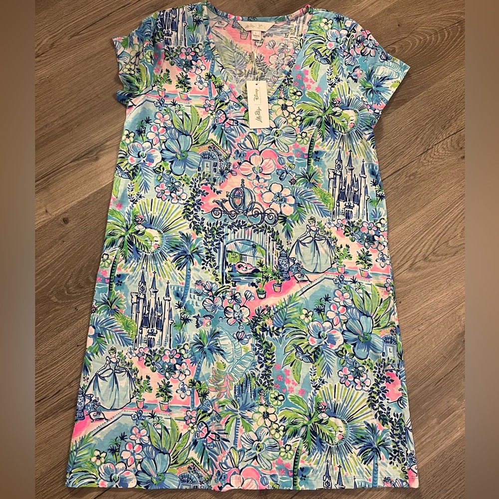NWT. Lilly Pulitzer Disney Parks Cinderella Etta dress.